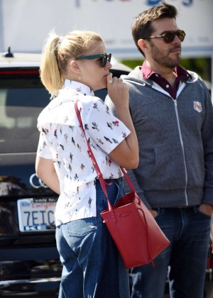 Busy Philipps with friends out in West Hollywood