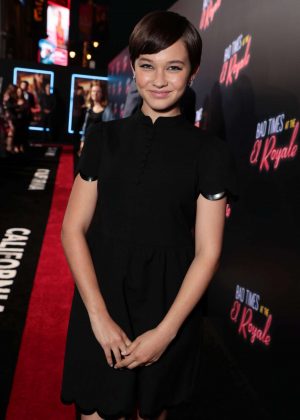 Cailee Spaeny - 'Bad Times at the El Royale' Premiere in Los Angeles