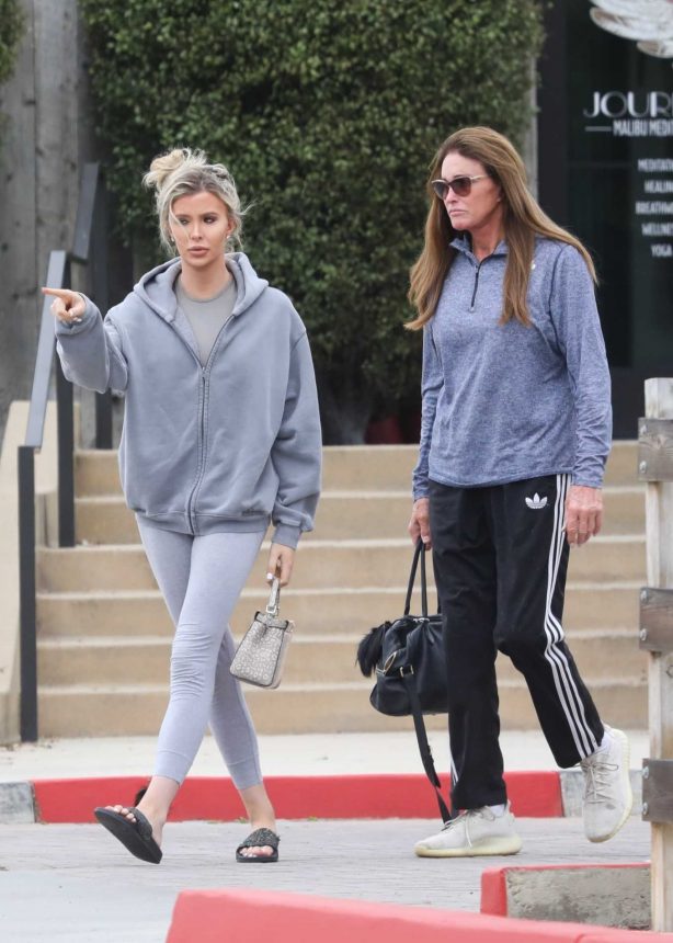 Caitlyn Jenner and Sophia Hutchins - Out in Malibu