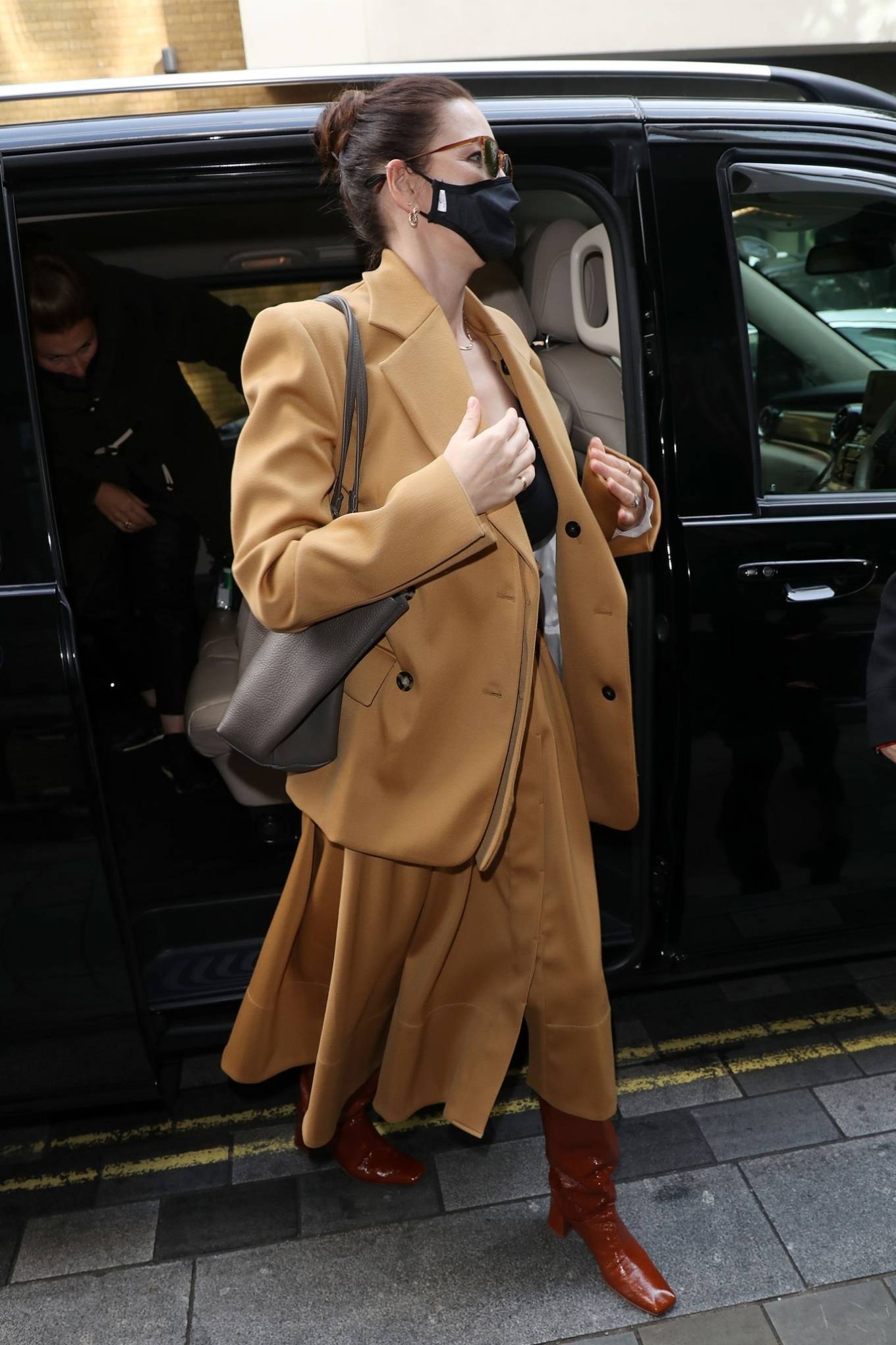 Caitriona Balfe - Arriving at the Ham Yard Hotel for Deadline Contenders Presentation in London