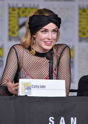 Caity Lotz - 'Legends Of Tomorrow' Panel at 2018 Comic-Con in San Diego