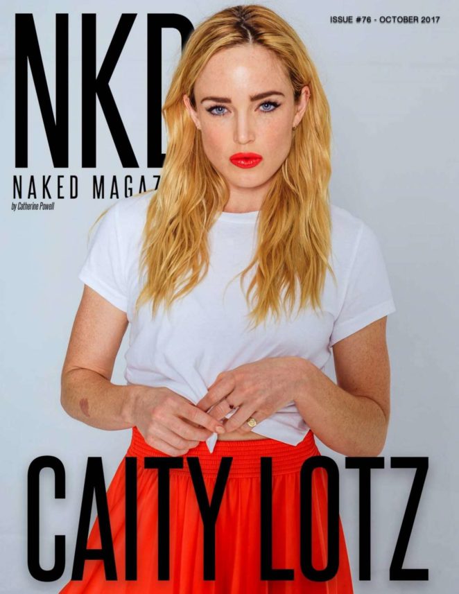 Caity Lotz – NKD Magazine Issue 76 by Catherine Powell
