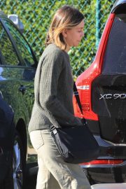 Calista Flockhart - Christmas shopping in West Hollywood
