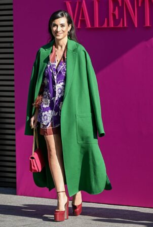 Camelia Jordana - Valentino Womenswear show during the Paris Fashion Week