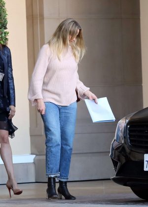 Cameron Diaz - Leaves the Montage in Beverly Hills