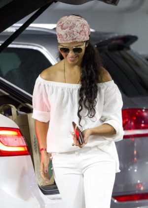 Camila Alves out shopping in Miami