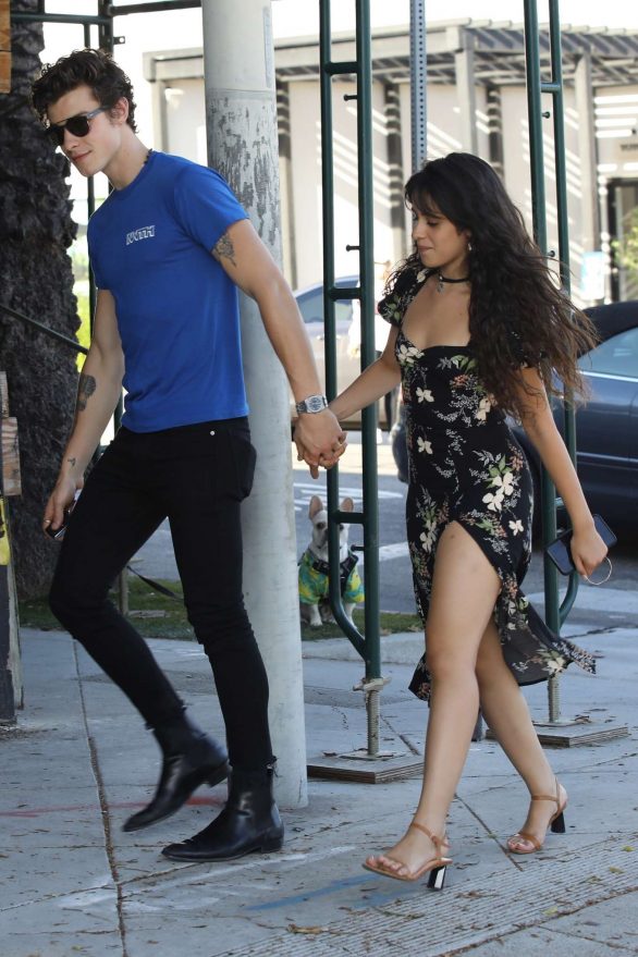 Camila Cabello and Shawn Mendes - Out getting coffee in West Hollywood