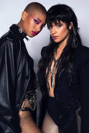 Camila Cabello and Willow - Psychofreak single promo photoshoot (2022)