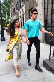 Camila Cabello - Arrives at Shawn Mendes apartment in New York City