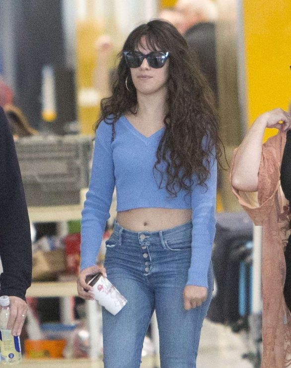 Camila Cabello - arrives at the Toronto airport