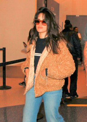 Camila Cabello at LAX airport in Los Angeles