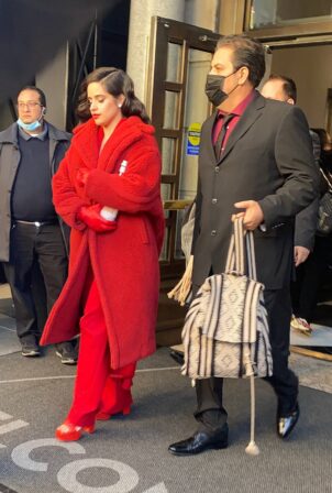 Camila Cabello - In all red out in Washington DC