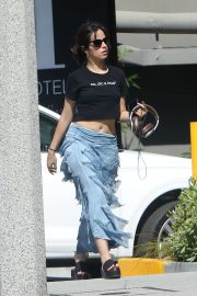 Camila Cabello in Long Skirt - Out and about in Hollywood