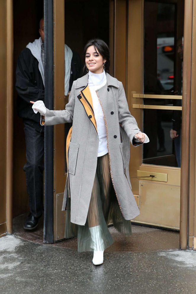 Camila Cabello - Leaves 'The Elvis Duran Z100 Morning Show' in NYC