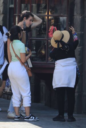 Camila Cabello - With Shawn Mendes seen at Universal Studios