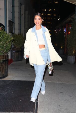 Camila Coelho - Arriving at Indochine for dinner this evening in New York