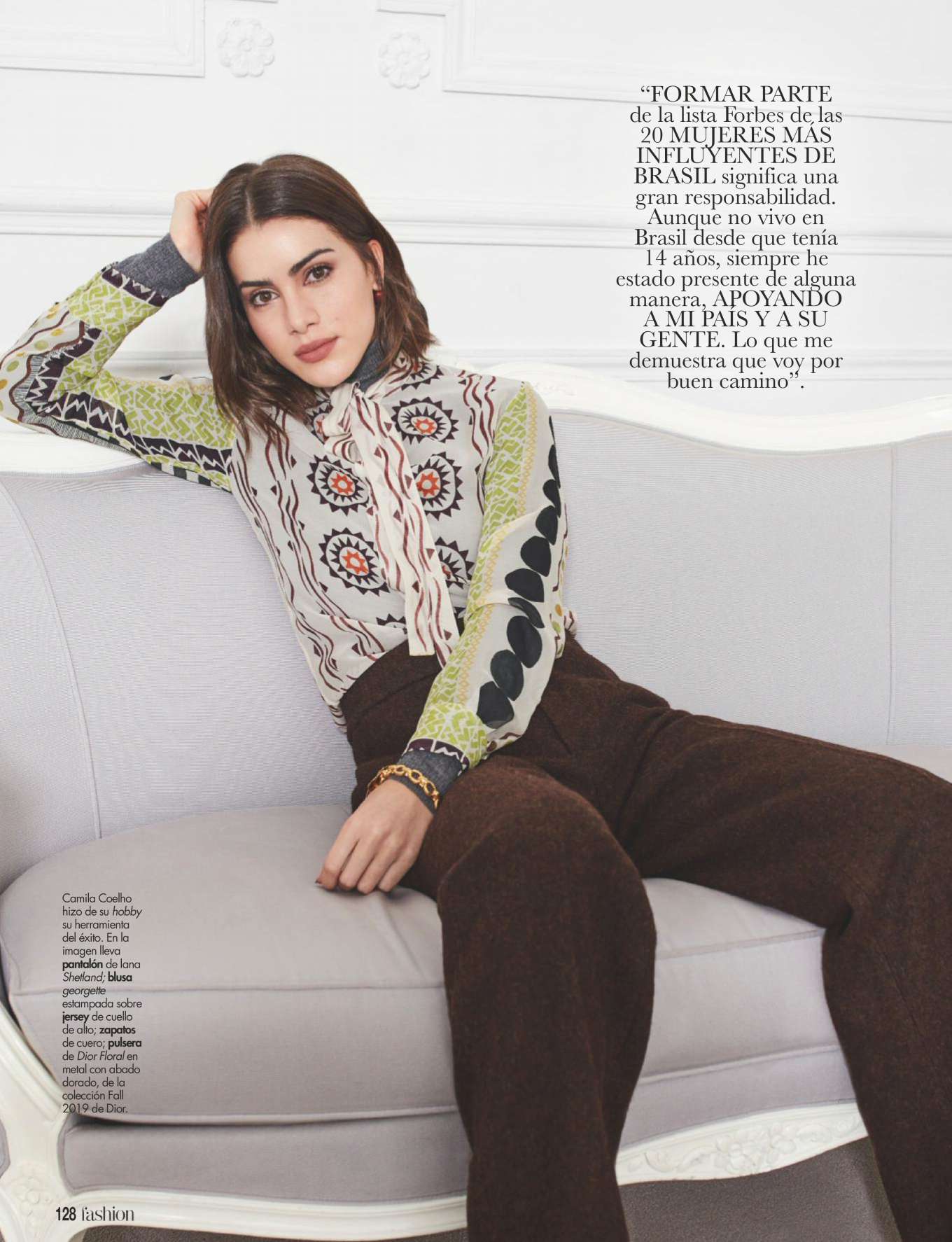 Camila Coelho â€“ Â¡Hola! Fashion Magazine (June 2019)