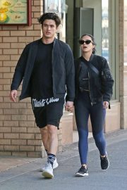Camila Mendes and Charles Melton - Out in Vancouver