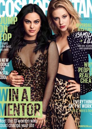 Camila Mendes and Lili Reinhart - Cosmopolitan Australia (April 2018)