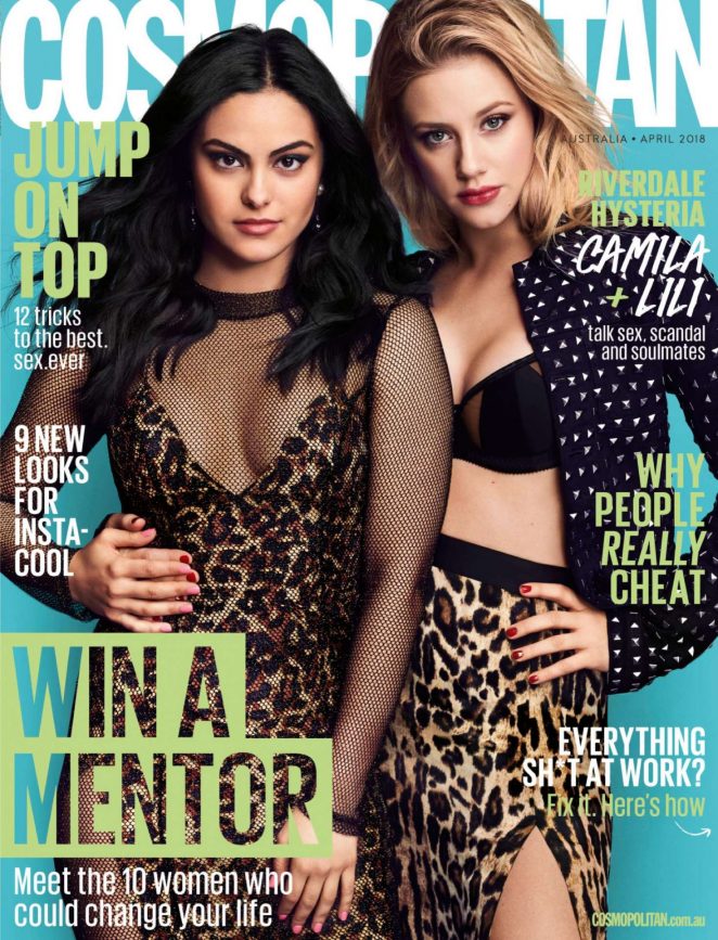 Camila Mendes and Lili Reinhart - Cosmopolitan Australia (April 2018)