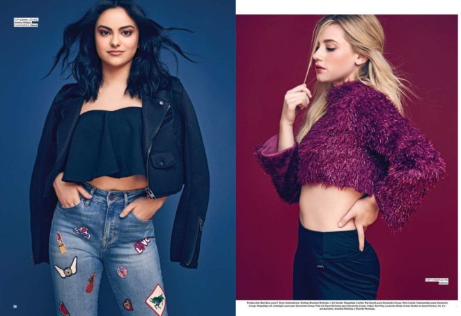 Camila Mendes and Lili Reinhart for Seventeen Mexico 2017
