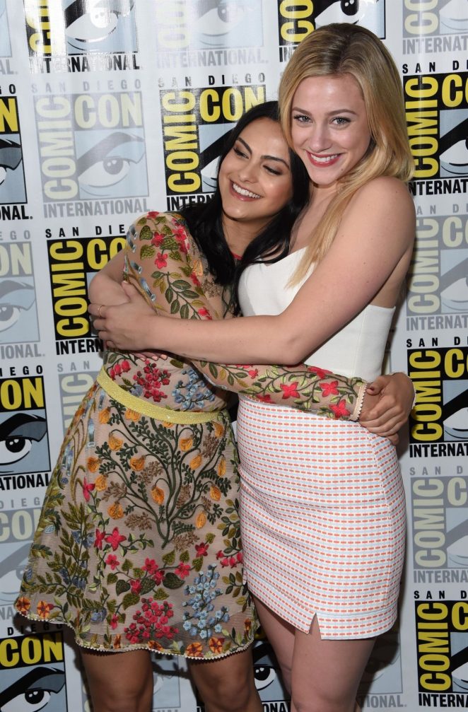 Camila Mendes and Lili Reinhart - Riverdale Panel at Comic-Con 2017