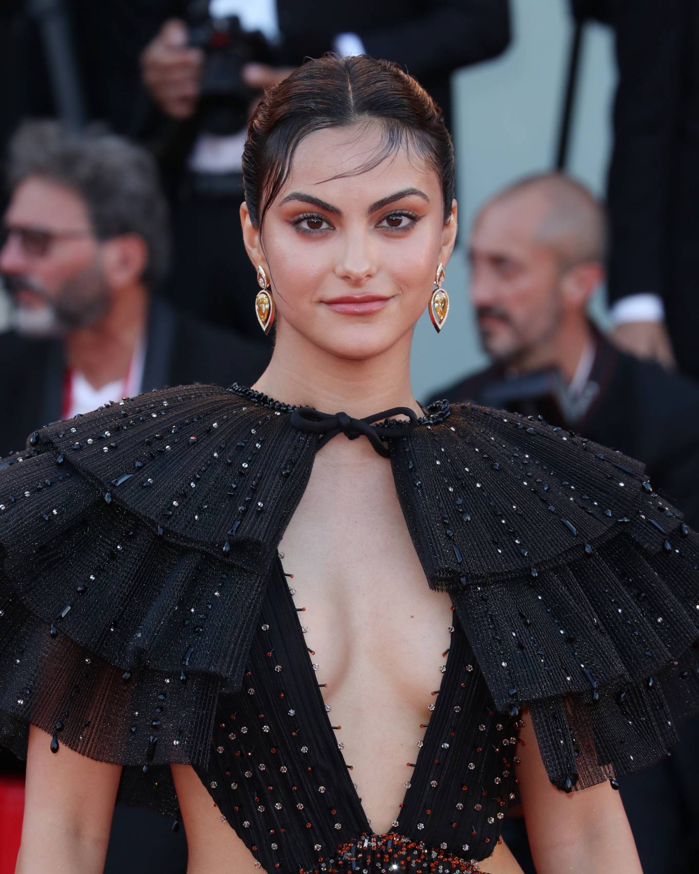 Camila Mendes - Bones And All red carpet in Venice - Italy.