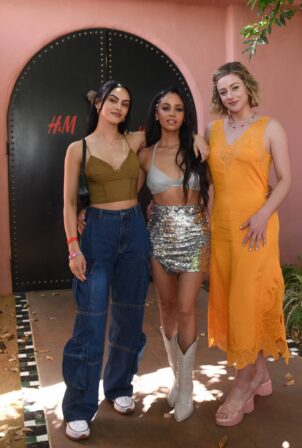 Camila Mendes - Lili Reinhart, Vanessa Morgan - Nylon Coachella photo diary  (April 2022)