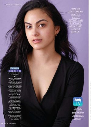 Camila Mendes - Makeup free for People by Lauren Dukoff 2018