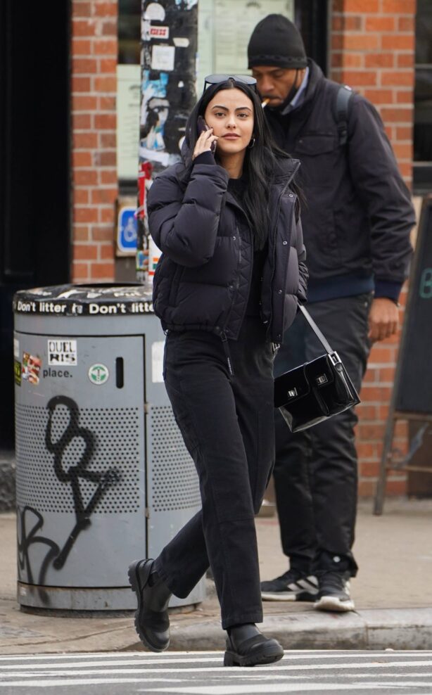 Camila Mendes - out and about in New York