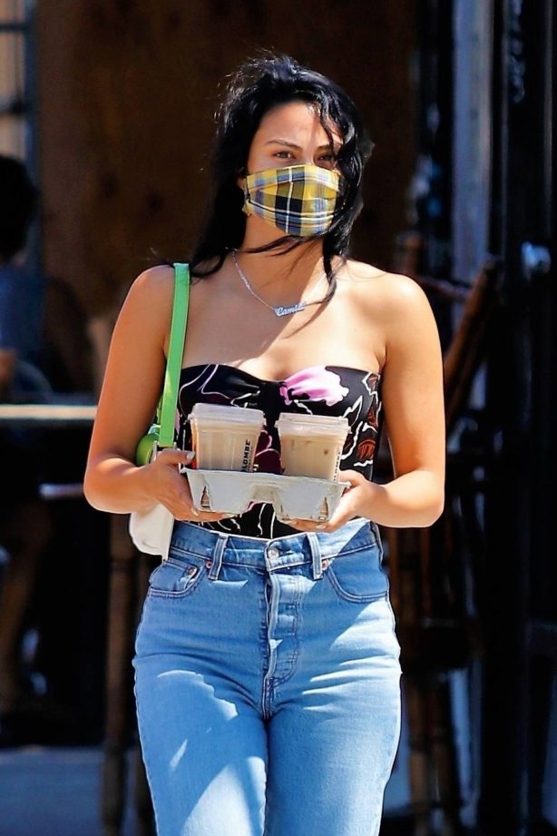 Camila Mendes - Out for a Coffee in LA