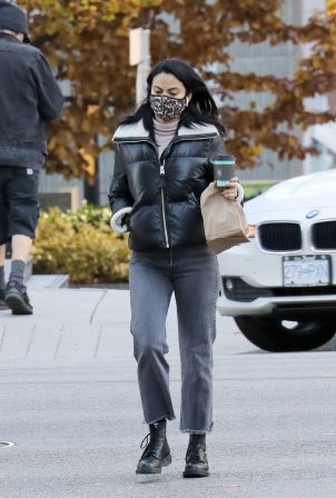 Camila Mendes - Out for a coffee run in Vancouver