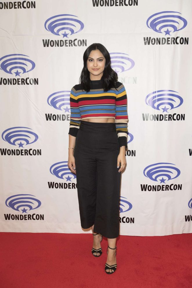 Camila Mendes - 'Riverdale' Press Room at WonderCon in Anaheim