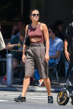 Camila Mendes - Seen while out on July 4th in New York