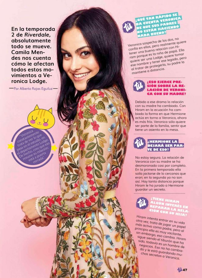 Camila Mendes - Tu Mexico Magazine (March 2018)