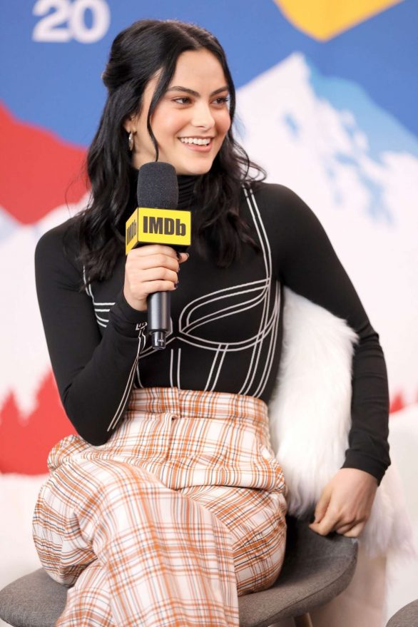 Camila Mendes - Visits the IMDb Studio in Acura Festival Village at Sundance Film Festival in Park City