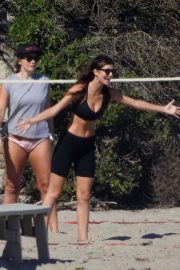 Camila Morrone - Play of volleyball in Malibu