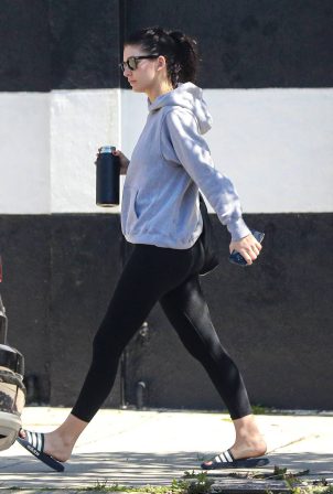 Camila Morrone - Seen after a hot yoga class in Los Angeles