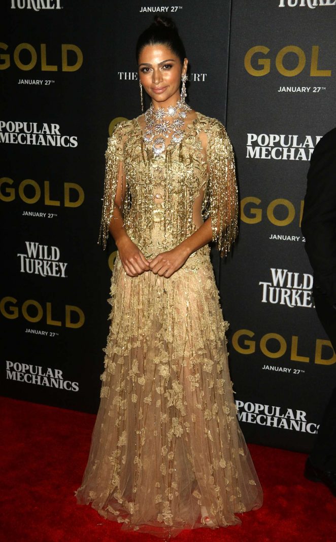 Camilla Alves - 'The GOLD' Premiere in New York
