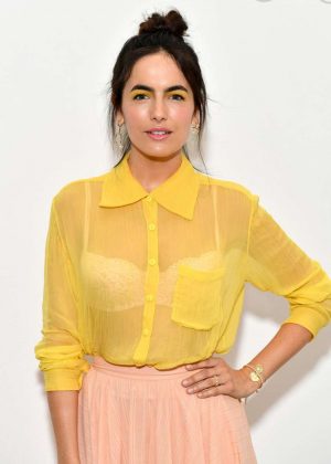 Camilla Belle - Noon By Noor Fashion Show in NYC