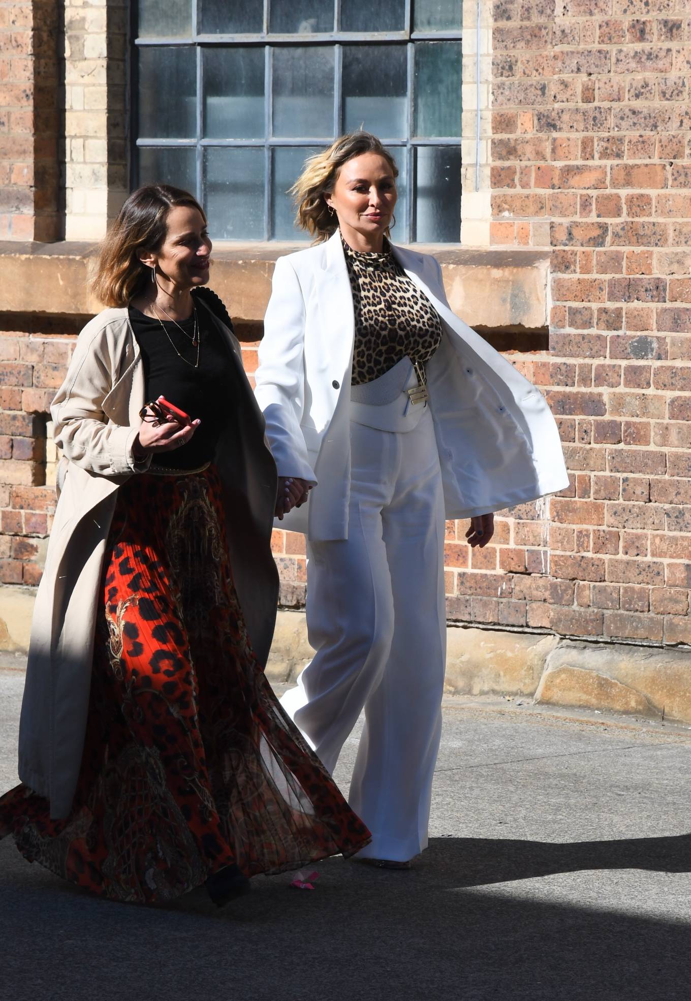 Camilla Franks - With Michelle Bridges seen at Sydney Fashion Week at Carriageworks