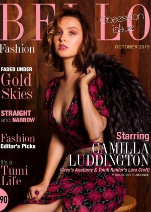 Camilla Luddington - Bello Magazine (October 2015)