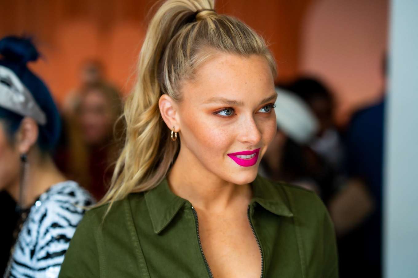 Camille Kostek - Alice and Olivia Fashion Show in New York-07 | GotCeleb