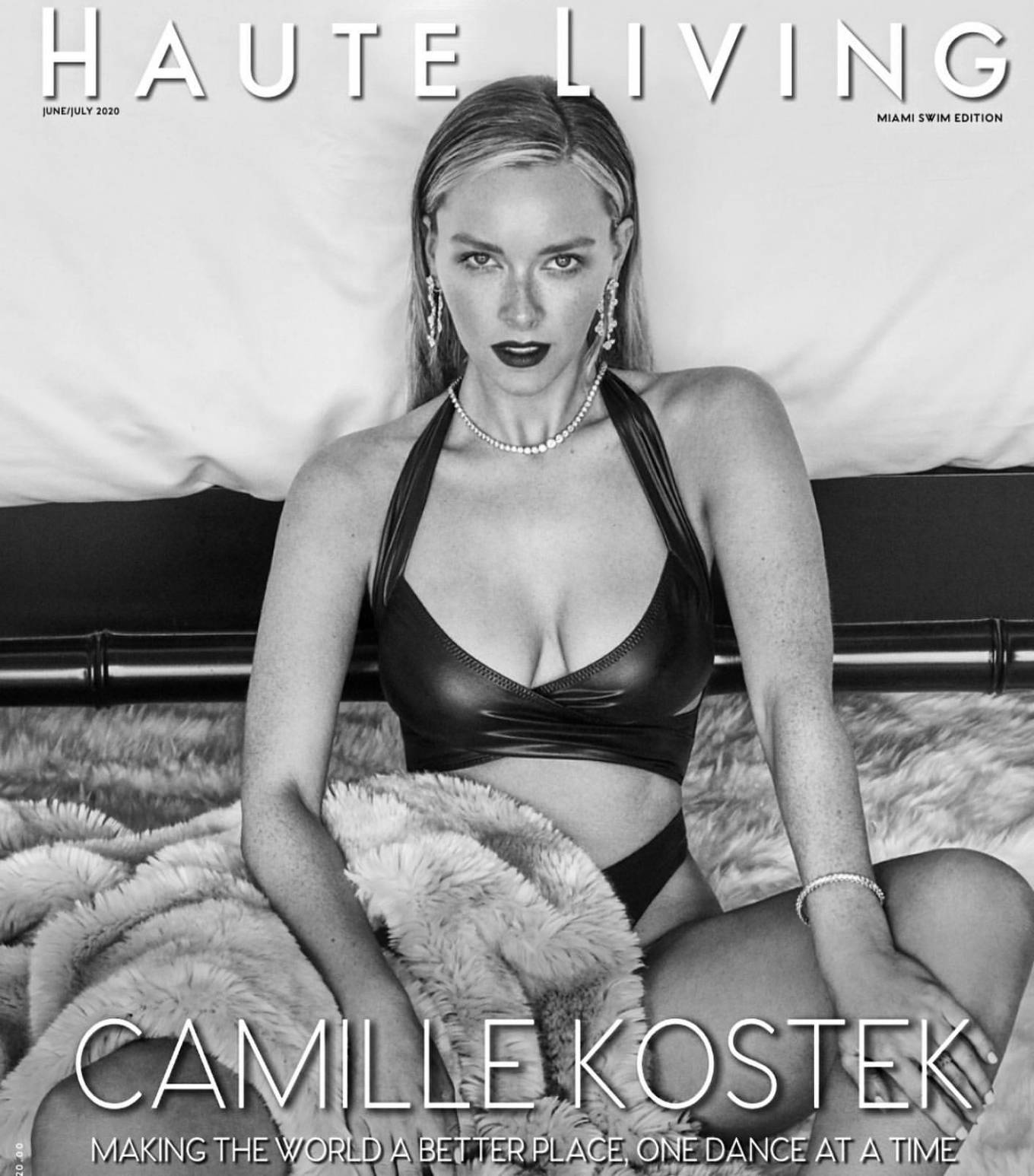 Camille Kostek – Haute Living Magazine (June/July 2020)