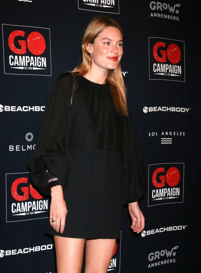 Camille Rowe - 2018 GO Campaign Gala in Los Angeles