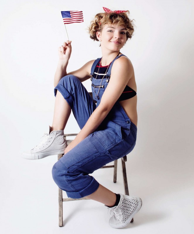 Camren Bicondova - 4th Of July Shoot by Louise Flores 2015