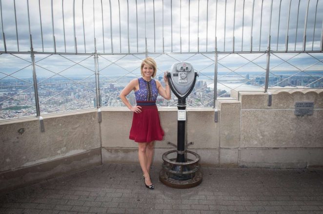 Candace Cameron Bure - Light The Empire State Building in NY