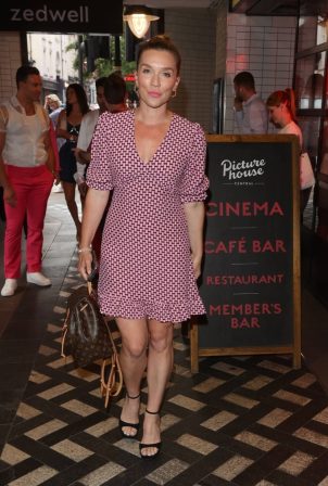 Candice Brown - In dress at Barbie Screening in London