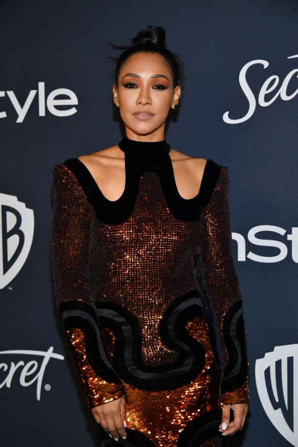 Candice Patton - 2020 InStyle and Warner Bros Golden Globes Party in Beverly Hills