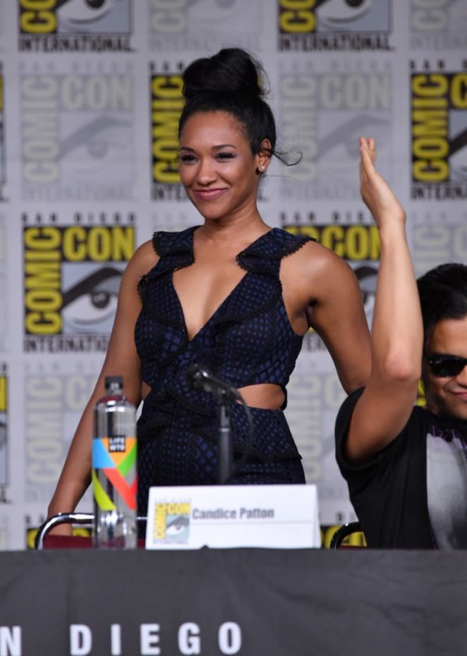 Candice Patton - 'The Flash' Panel at 2018 Comic-Con in San Diego